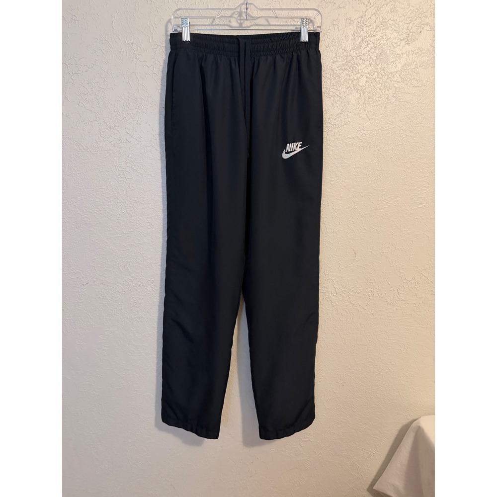 Nike Mens Navy Blue Mesh Lined Windbreaker Track Pants Size M Sportswear